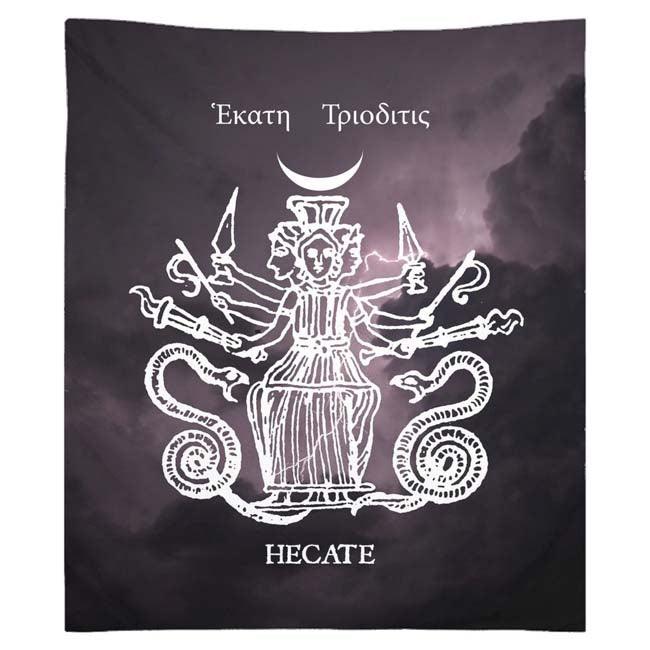 Hecate of the Crossroads Nocturnal Storm Tapestries – The