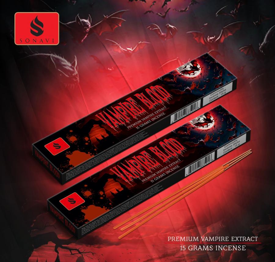 Vampire Blood Incense Sticks | Premium Scent for Rituals