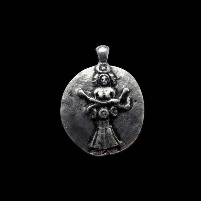 GODDESS HECATE FOR WITCHCRAFT & POWER Pendant - The Luciferian Apotheca 