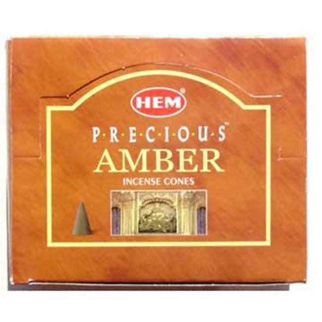 Amber HEM cone 10 pack - The Luciferian Apotheca