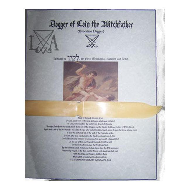 Athame of Cain (Qayin) First of Witch-Blood & Consecration Ritual - The Luciferian Apotheca