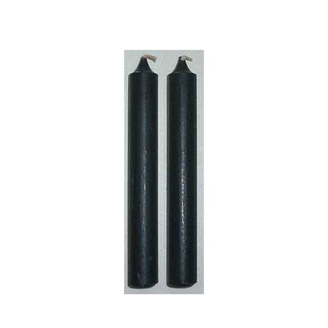 Chime Candles Black, Navy Blue, Red, Dark Green and Yellow - The Luciferian Apotheca