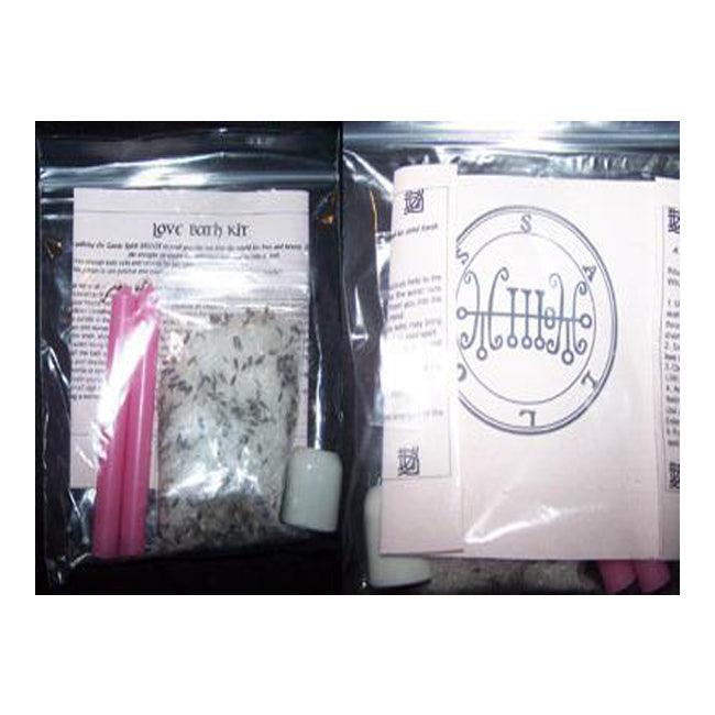Love Spell Bath Kit (Goetic Spirit Sallos) - The Luciferian Apotheca