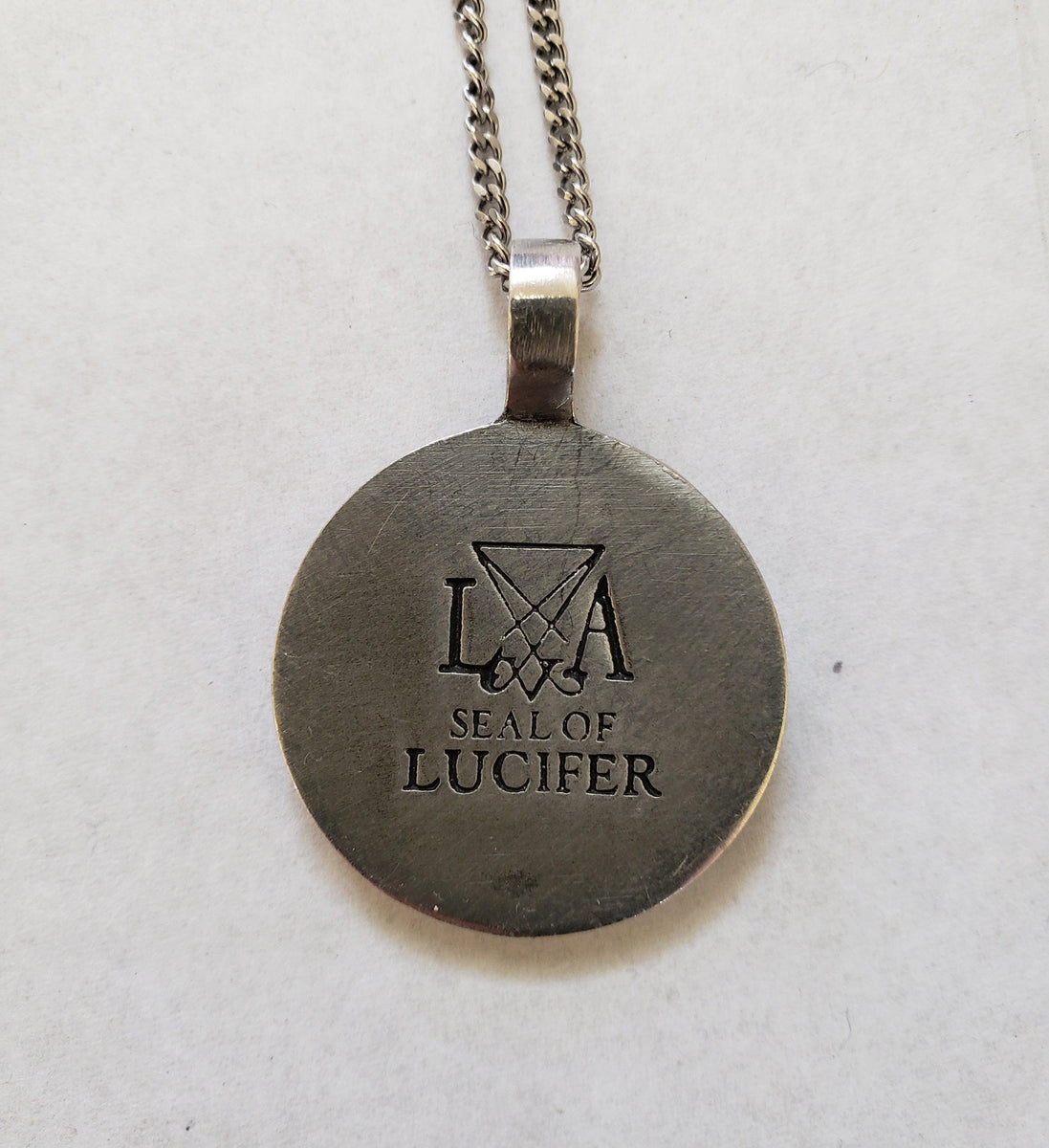 Seal of Lucifer Pendant – The Luciferian Apotheca