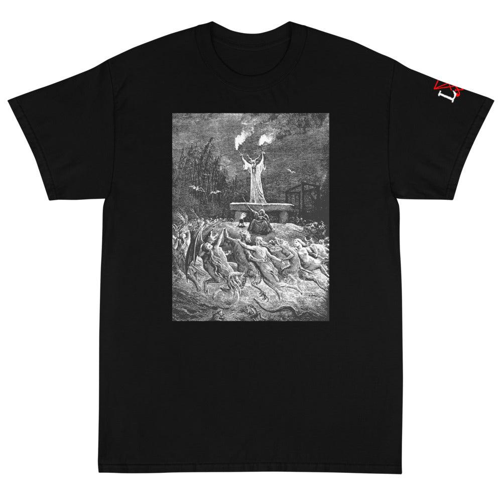 Infernal Sabbat Short sleeve t-shirt - The Luciferian Apotheca