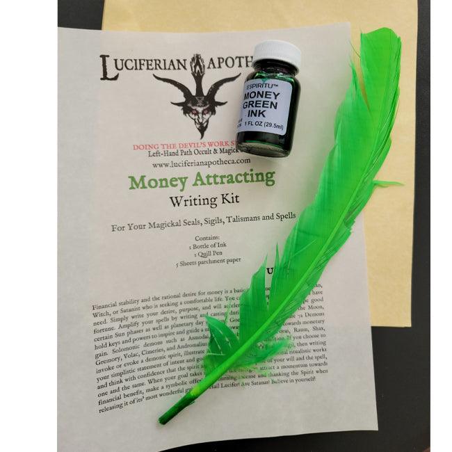 Money Attracting Writing Kit - The Luciferian Apotheca