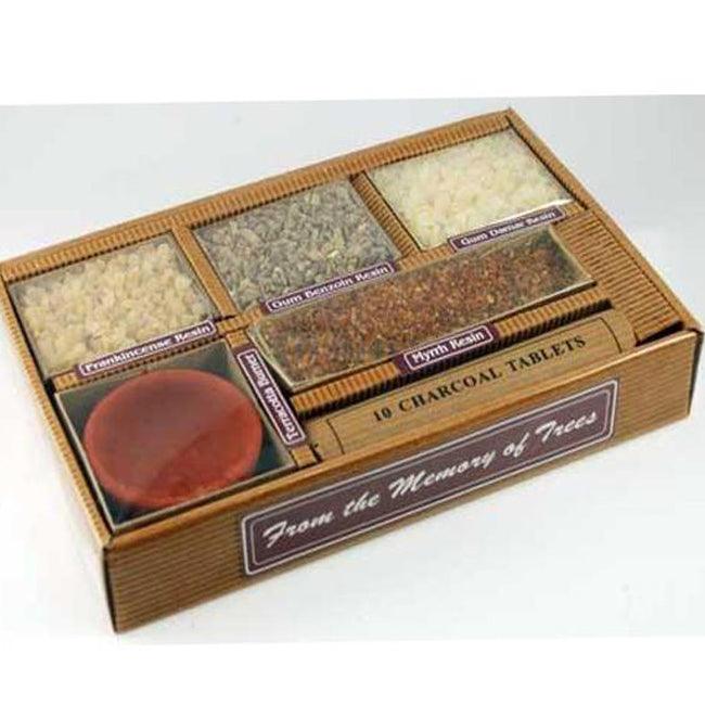Resin Incense Pack and Burner - The Luciferian Apotheca