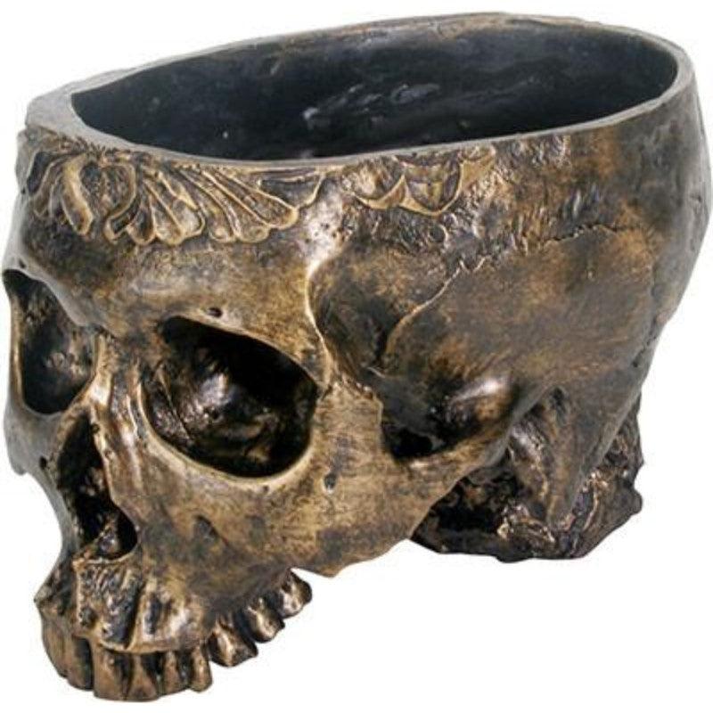 Human Skull Bowl