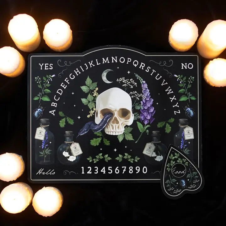 Poisonous Plants Botanical Spirit Board | Venom and Vines Collection | Divination Tool