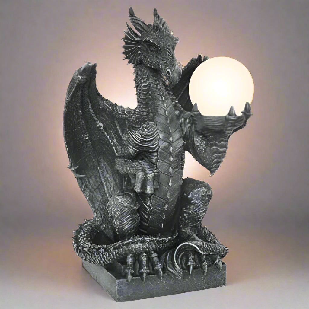 Dragon Orb Lamp | Illuminate Your Realm with Mythical Majesty