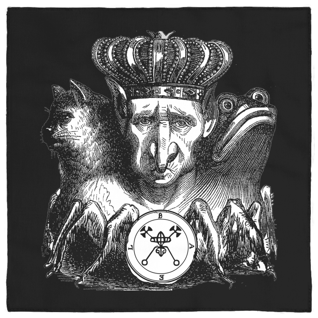 Goetia Altar Cloth - Bael Demon Lord of the East - The Luciferian Apotheca 