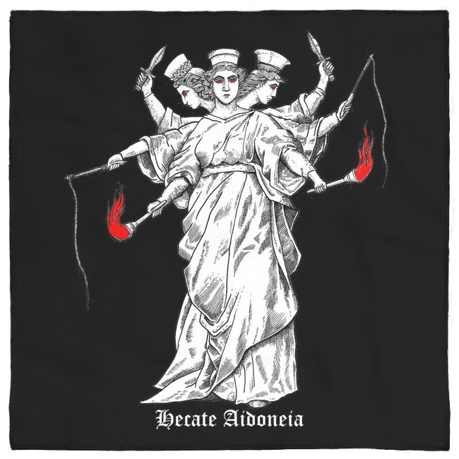 Hecate of the Crossroads Altar Cloth
