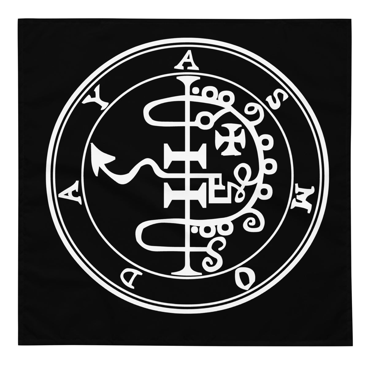 Asmodian Ritual Demon Altar Cloth - Asmodeus (Asmoday) Sigil – The Luciferian Apotheca