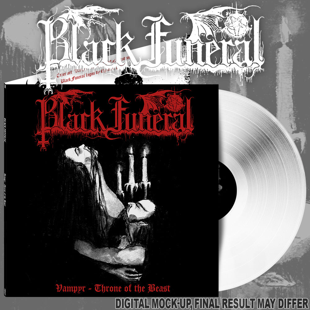 Black Funeral "Vampyr Throne of the Beast" Limited Gatefold Colored Vinyl LP