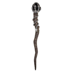 Black Magic Serpent Wand | Enchanted Wand for Spells and Rituals