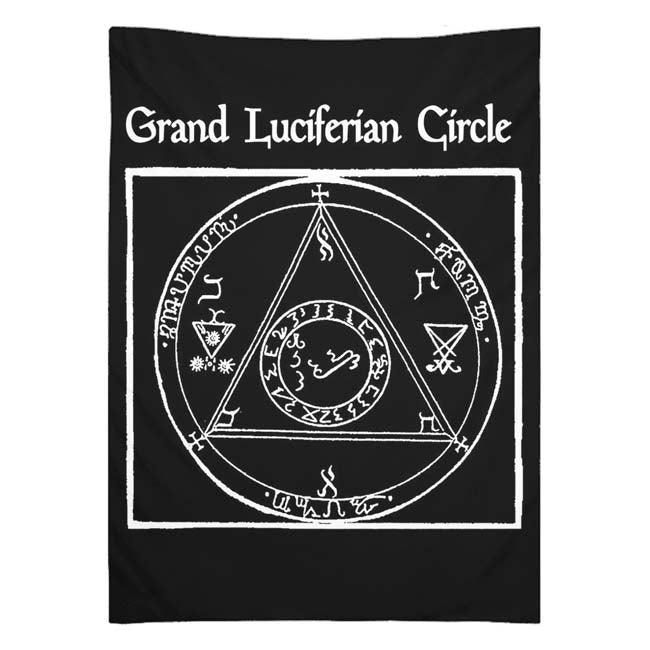 The Grand Luciferian Circle Tapestries - The Luciferian Apotheca 