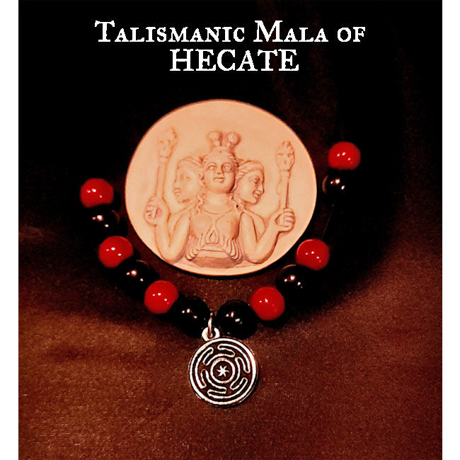 Hecate Dark Goddess Mala/Necklace