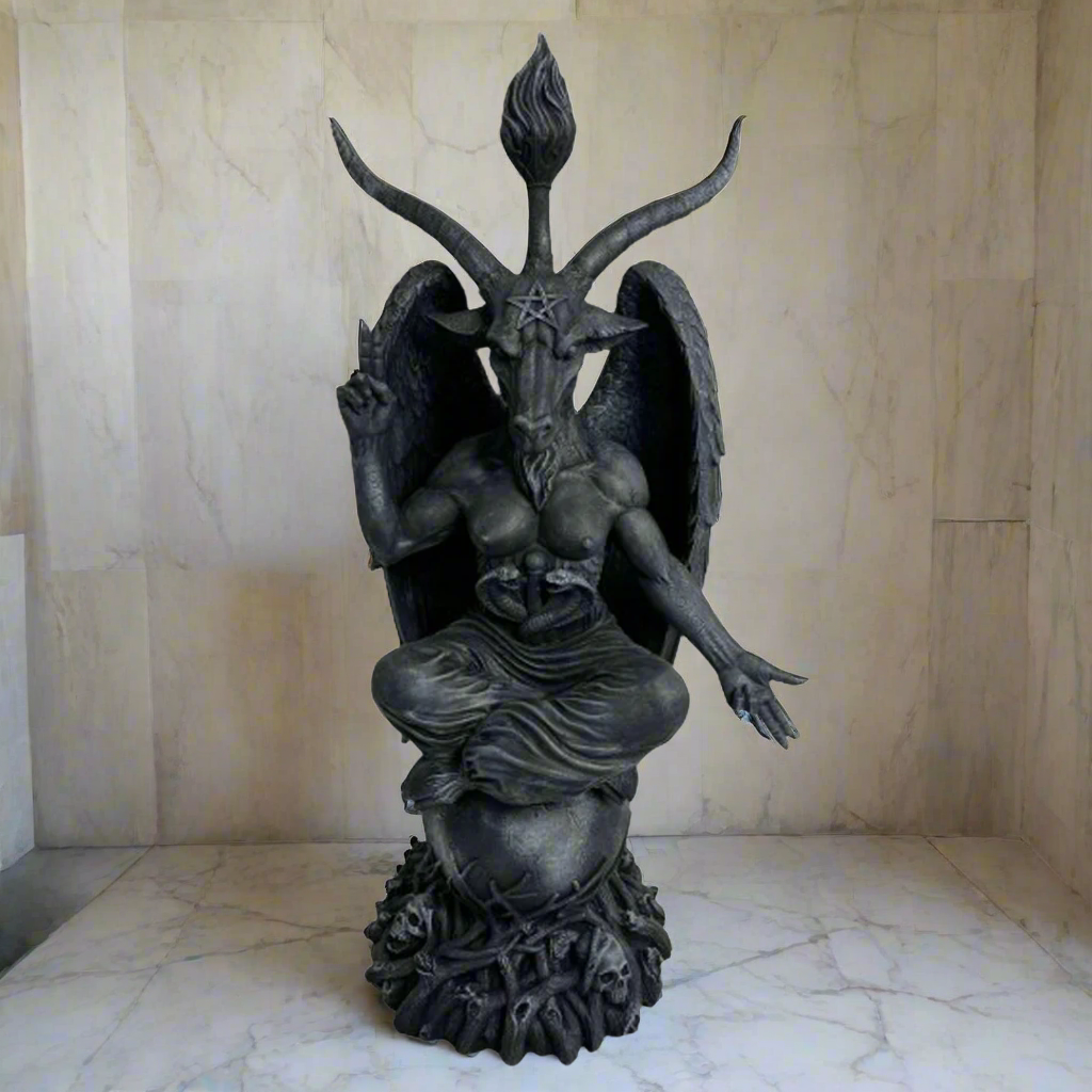 Large 3 ft.  Baphomet Statue | Embody the Power of the Goat of Mendes