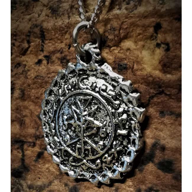Antiqued Seal of Lilith Talisman Anticosmic - The Luciferian Apotheca 