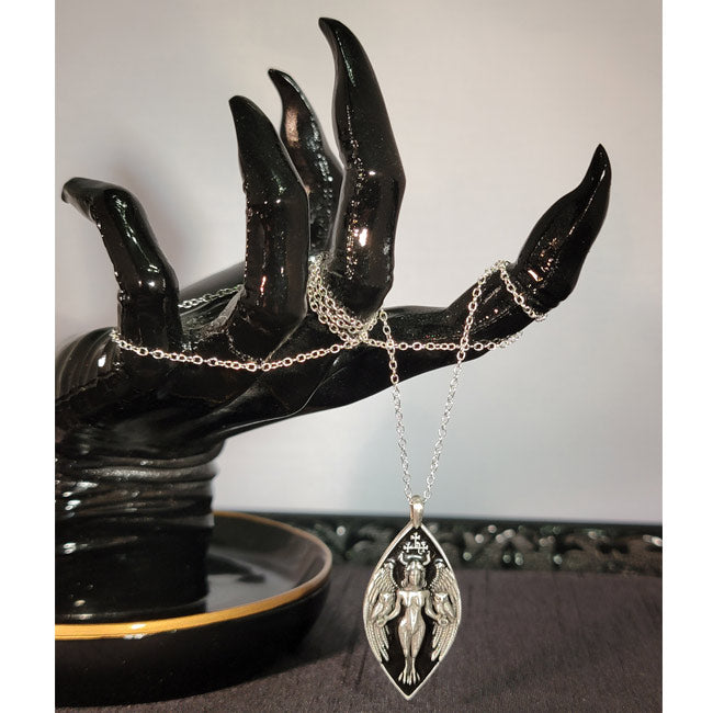 Lilith Queen of Night-Spirits double-sided high-quality talismanic pendant - exclusive from Luciferian Apotheca