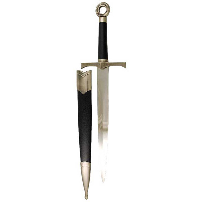 Black Medieval Dagger with Satanic Consecration Ritual