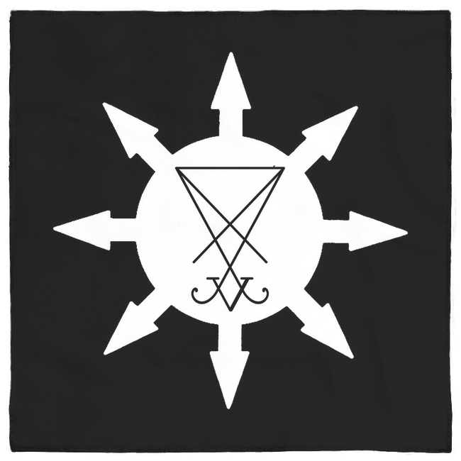 Lucifer Chaos Sigil Altar Cloth