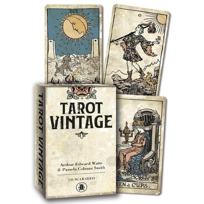Tarot Vintage Deck BY ARTHUR EDWARD WAITE, PAMELA COLMAN SMITH, SASHA GRAHAM