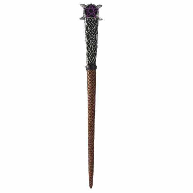 TRIPLE MOON WITCHCRAFT WAND 14" Inch