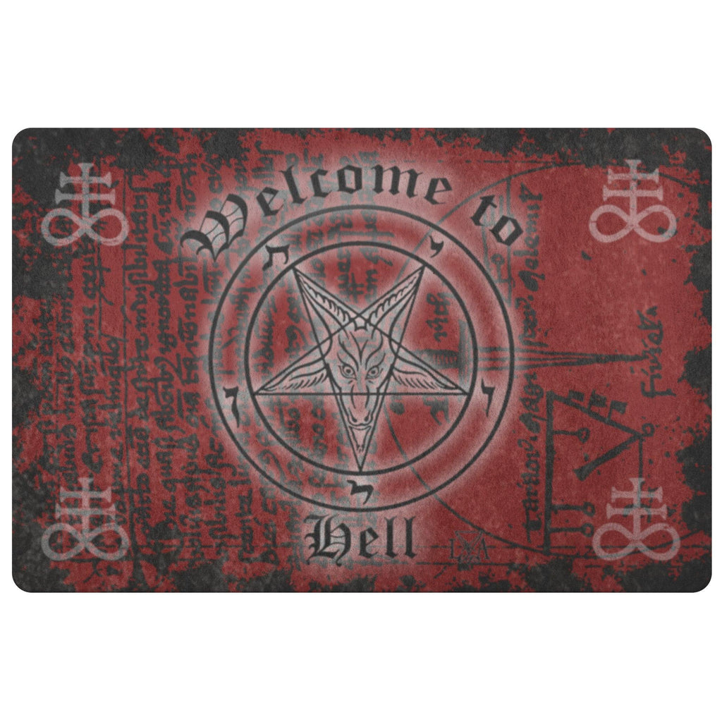 Satanic Home Decorations Door Mat