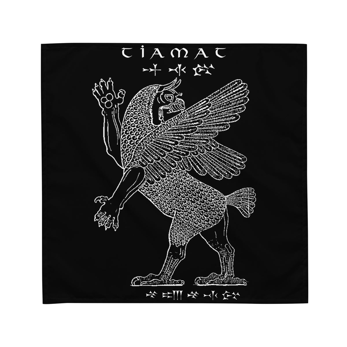 Babylonian Altar Cloth | Tiamat Chaos Goddess Print – The Luciferian ...
