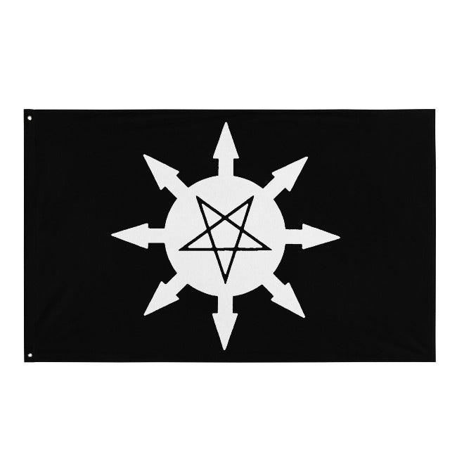 Algol Black Magickal Chaos Sigil Luciferian Flags