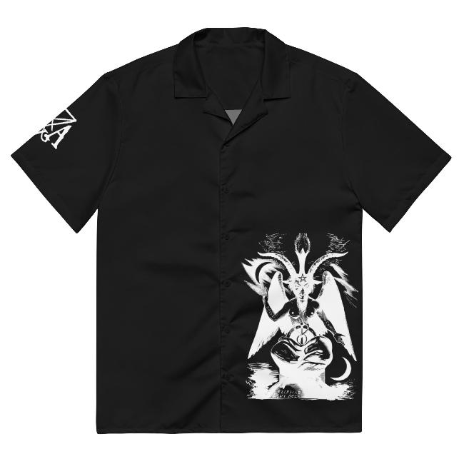 Baphomet The Sabbatic Goat Unisex button shirt