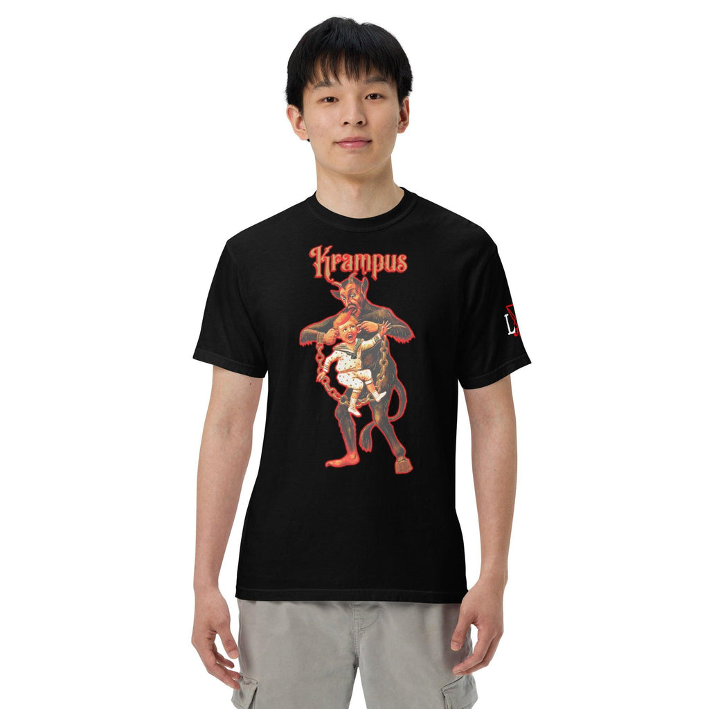 Krampus Devil Unisex garment-dyed heavyweight t-shirt