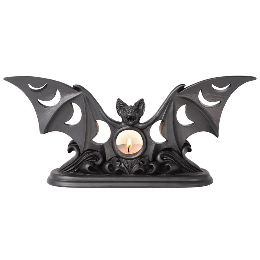 Lunaeca Vampire Bat Tea Light Candle Holder