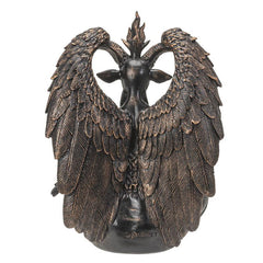 8-Inch Medium Baphomet Statue with Third Eye | Gothic Occult