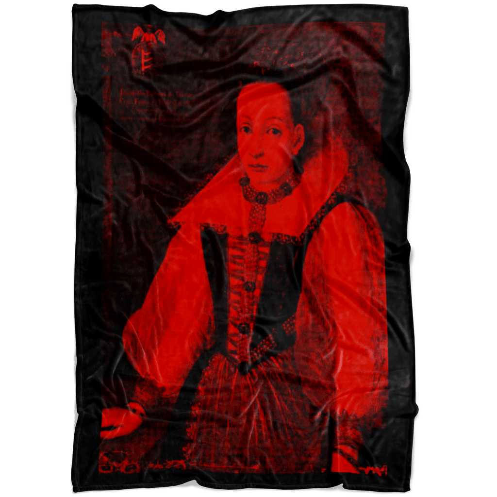 Countess Bathory Vampire Fleece Blanket