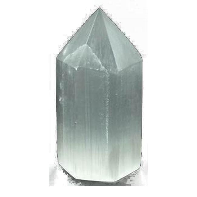 Algol – Selenite Crystal for Summoning Dark Energy - The Luciferian Apotheca 