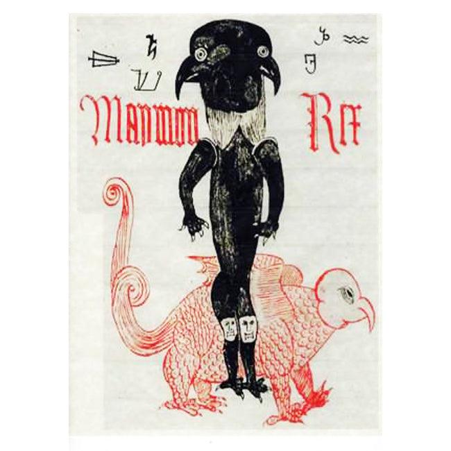 Amaimon / Maymon Medieval Grimoire Demon-King Poster 8 x 11 - The Luciferian Apotheca 