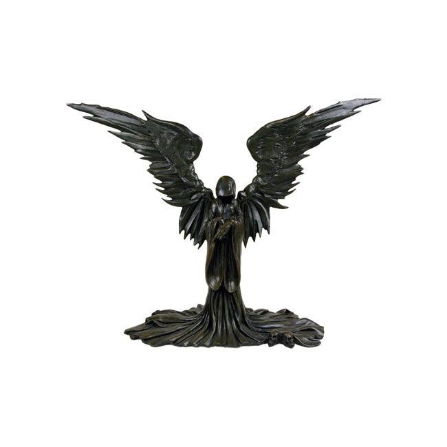 The Angel of Death 11" Winged Statue The Luciferian Apotheca