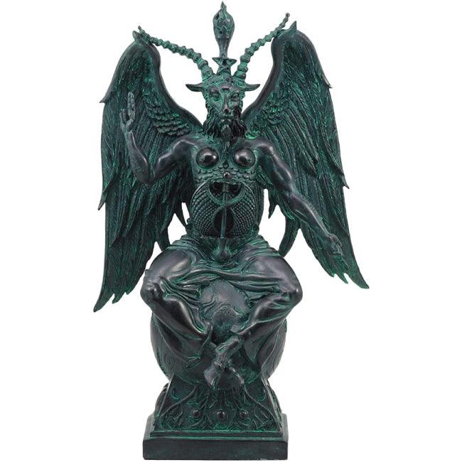 Large Satanic Baphomet (Sabbatic Goat) Statue - The Luciferian Apotheca 