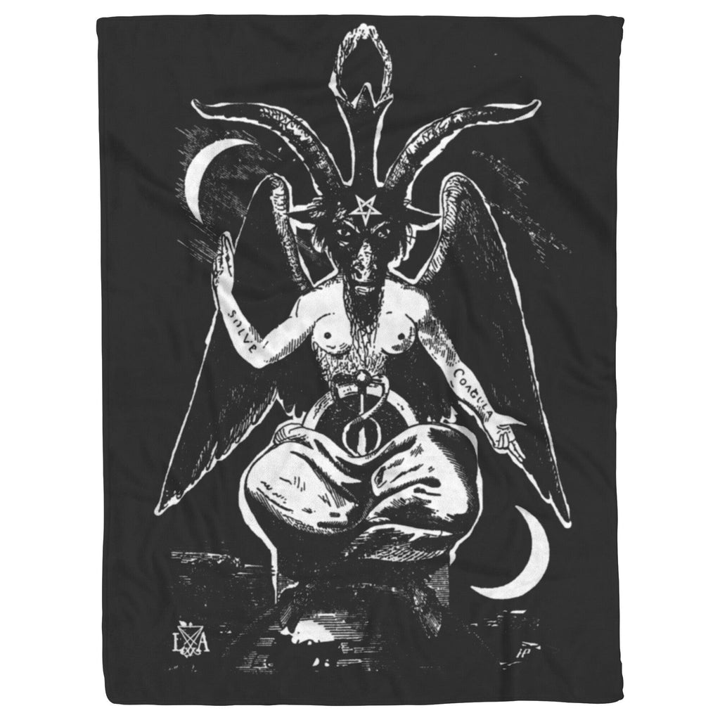 Baphomet Nightside Blanket - The Luciferian Apotheca 