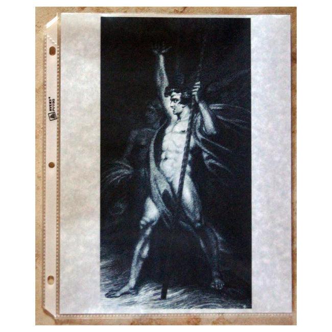 Beelzebub of Milton's Paradise Lost 8 X 11 Poster - The Luciferian Apotheca 