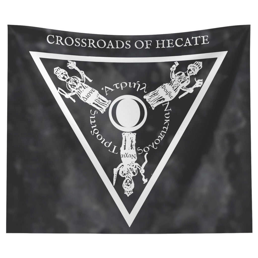Crossroads of HECATE Magick Circle Tapestry
