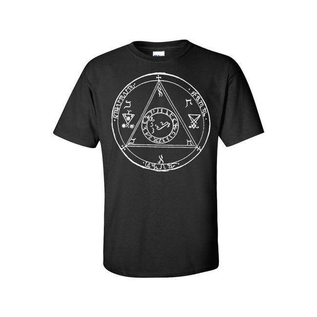 Grand Luciferian Circle Sigil T-Shirt - The Luciferian Apotheca 