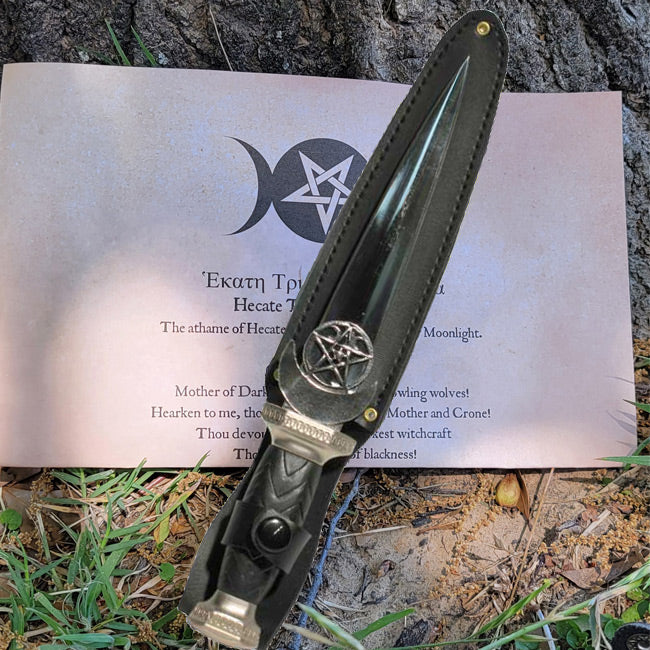 Hecate Athame Moon Witchcraft