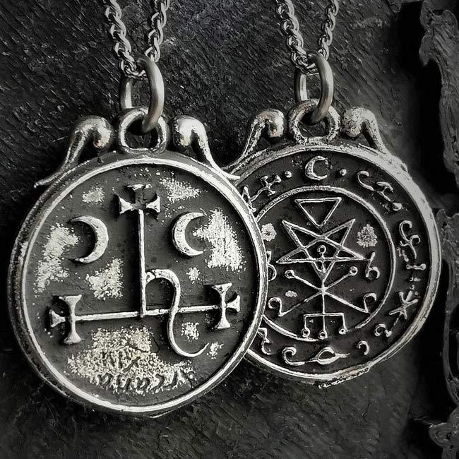 Sterling Silver Lilith Pendant Sumerian Goddess Jewelry