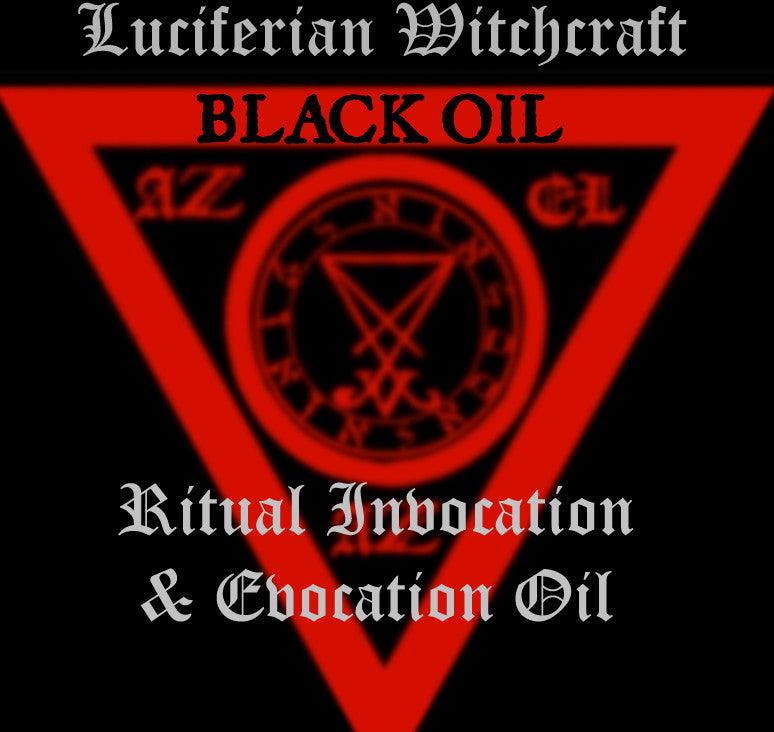Luciferian Witchcraft Black Oil