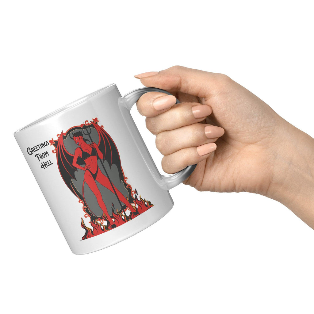 Magic Mug- Greetings From Hell - The Luciferian Apotheca 