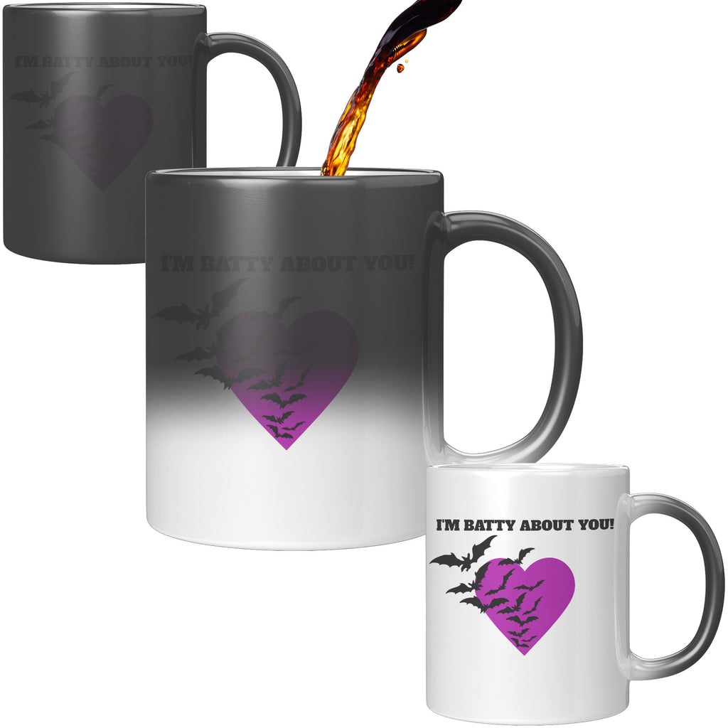 Magic Mug: I'm Batty About You! (Purple)
