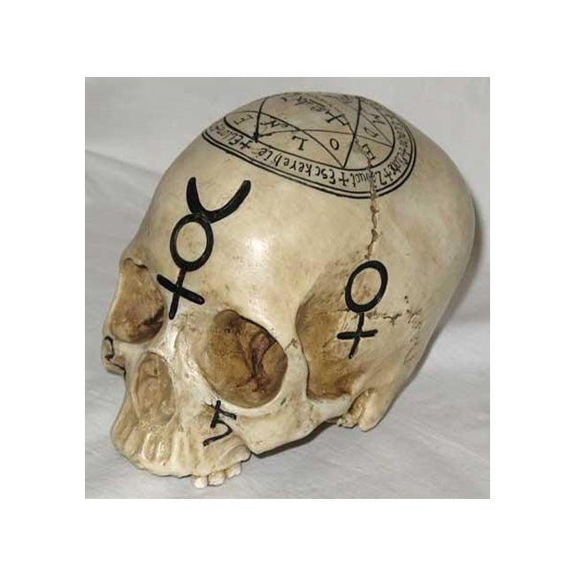 Qabalistic - Black Alchemy Skull - The Luciferian Apotheca 